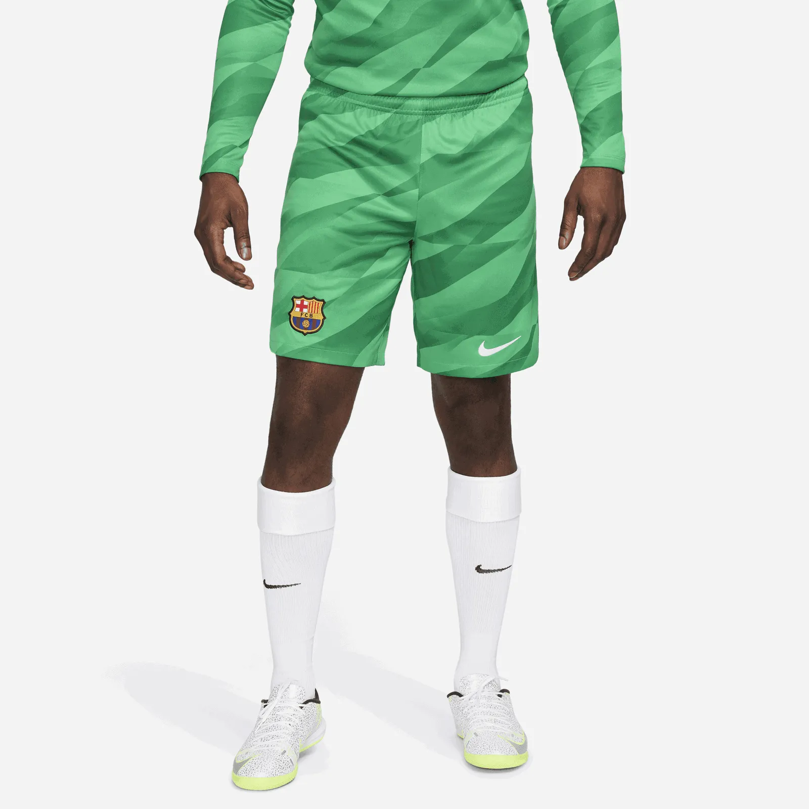 NIKE DRIFIT FC BARCELONA 2023/24 STADIUM GOALKEEPER SHORTS